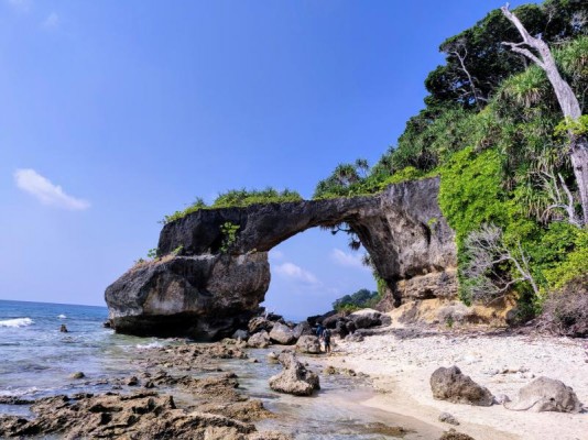 In Havelock Island.