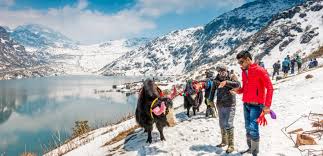 Full Day excursion of Lingtum, Zuluk, Nathang Valley, Baba Mandir, Chhangu Lake, etc. Overnight stay in Padamchen.